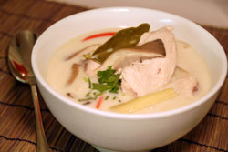 thai tom kha soup